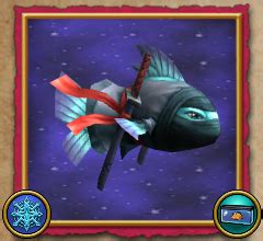 The fish sandwich is commonly found in Cyclops Lane, towards Festival Park. . Ninja fish wizard101